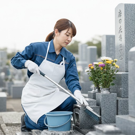 基本清掃の様子